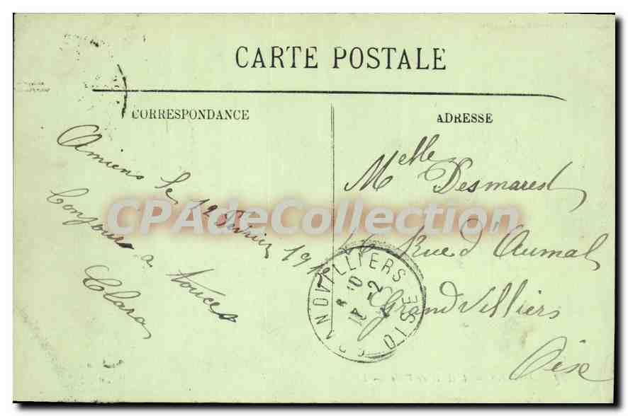 Amiens — L'Hôtel de Ville — LL. n°39 — Verso