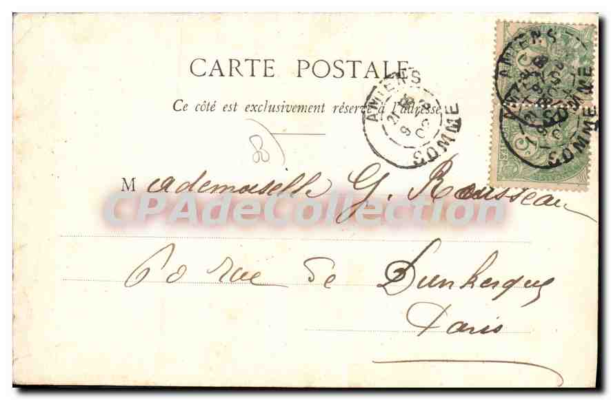 Le Vieil Amiens - Rue des Tanneurs — L. Caron, phot.-édit., Amiens, n°117 — Back