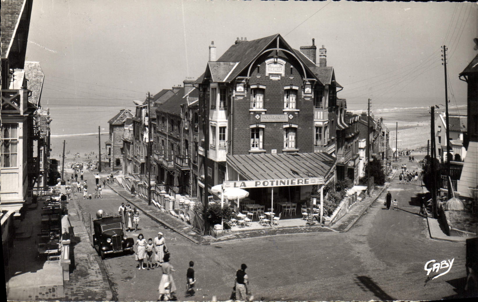 CPA Onival Avenue Du Casino Et Rue De La Plaine la potiniere