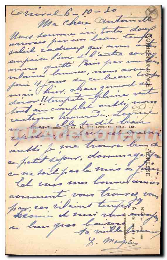 Conival — Les Falaises et le Chemin des Douaniers vers Ault — LL — Achterkant