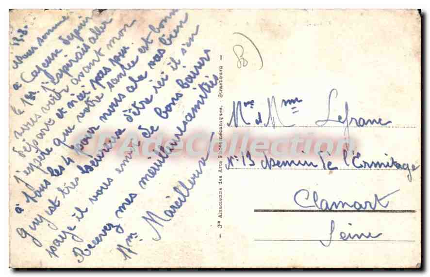 CAYEUX-sur-MER — Le Casino et la Plage — CPAdeCollection — Verso