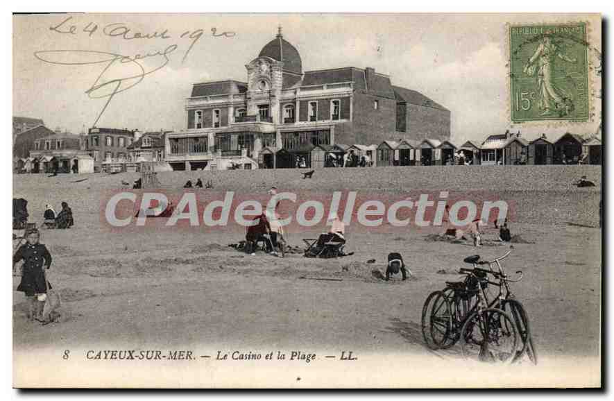CAYEUX-SUR-MER — Le Casino et la Plage — LL.