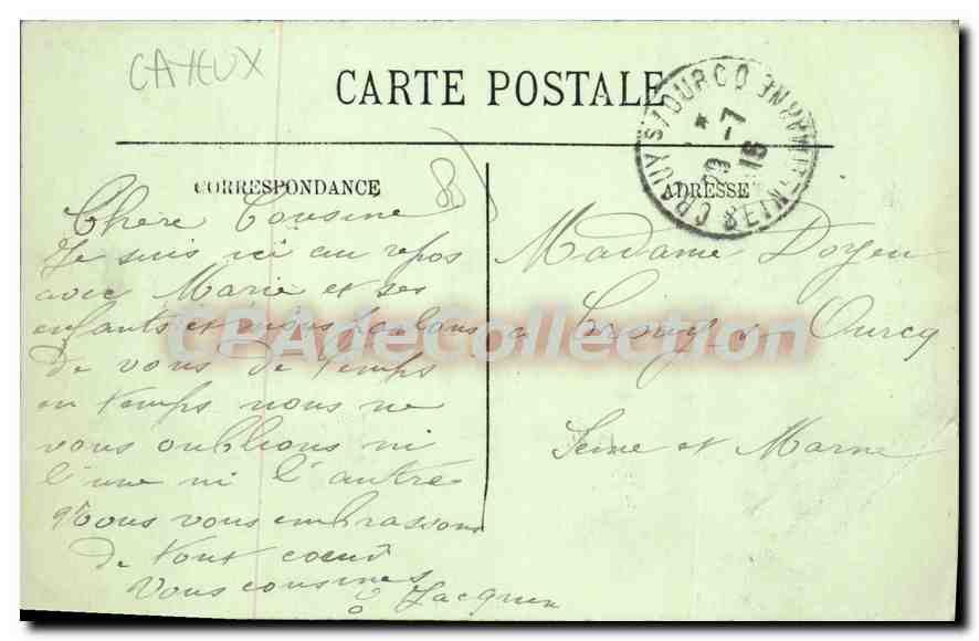 Cayaux — Dans les Bois de Sapins — Brighton-Français, n°55 — Reverso