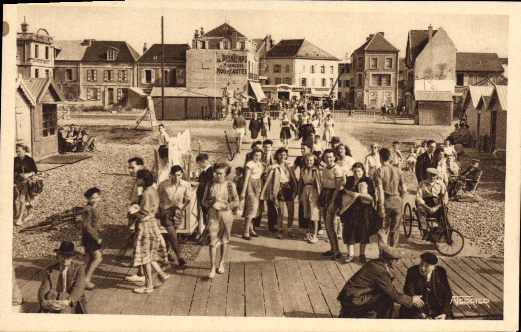 Cayeux-sur-Mer — L'Esplanade — A. Terrier - Anverso