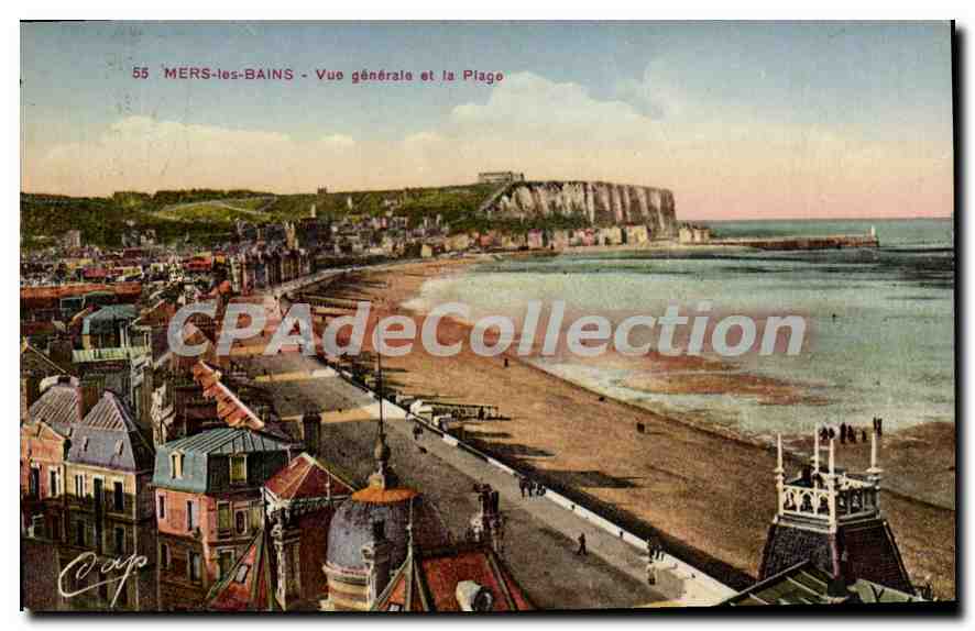 MERS-les-BAINS - Vue générale et la Plage — Coup, n°55