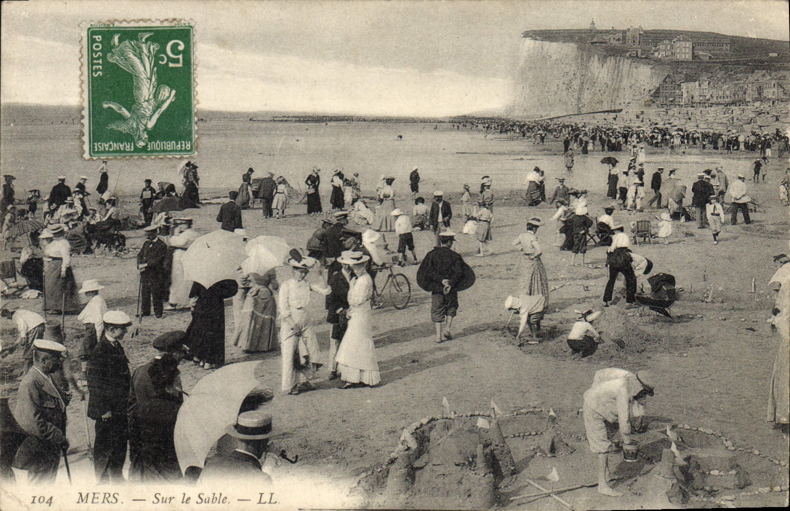 MERS — Sur le Sable — LL. — n°104 - Recto