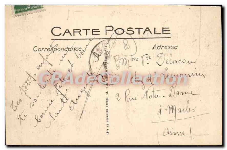 Mers - L'Esplanade — LL. — n°57 — Verso