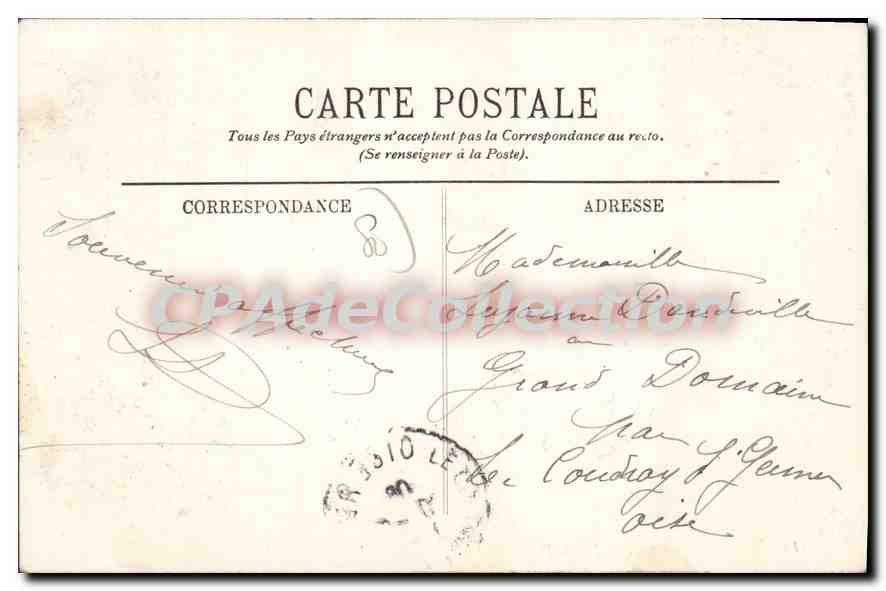 MERS-SUR-MER — Sur la Plage — LL. — Achterkant