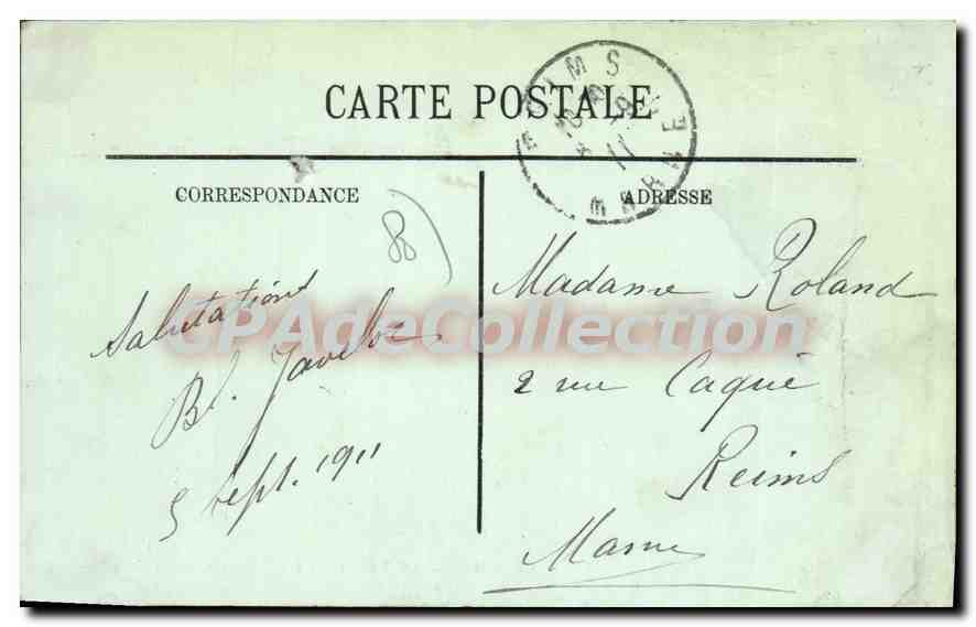 Mers-les-Bains — La Promenade et les Villas — LL. — Reverso