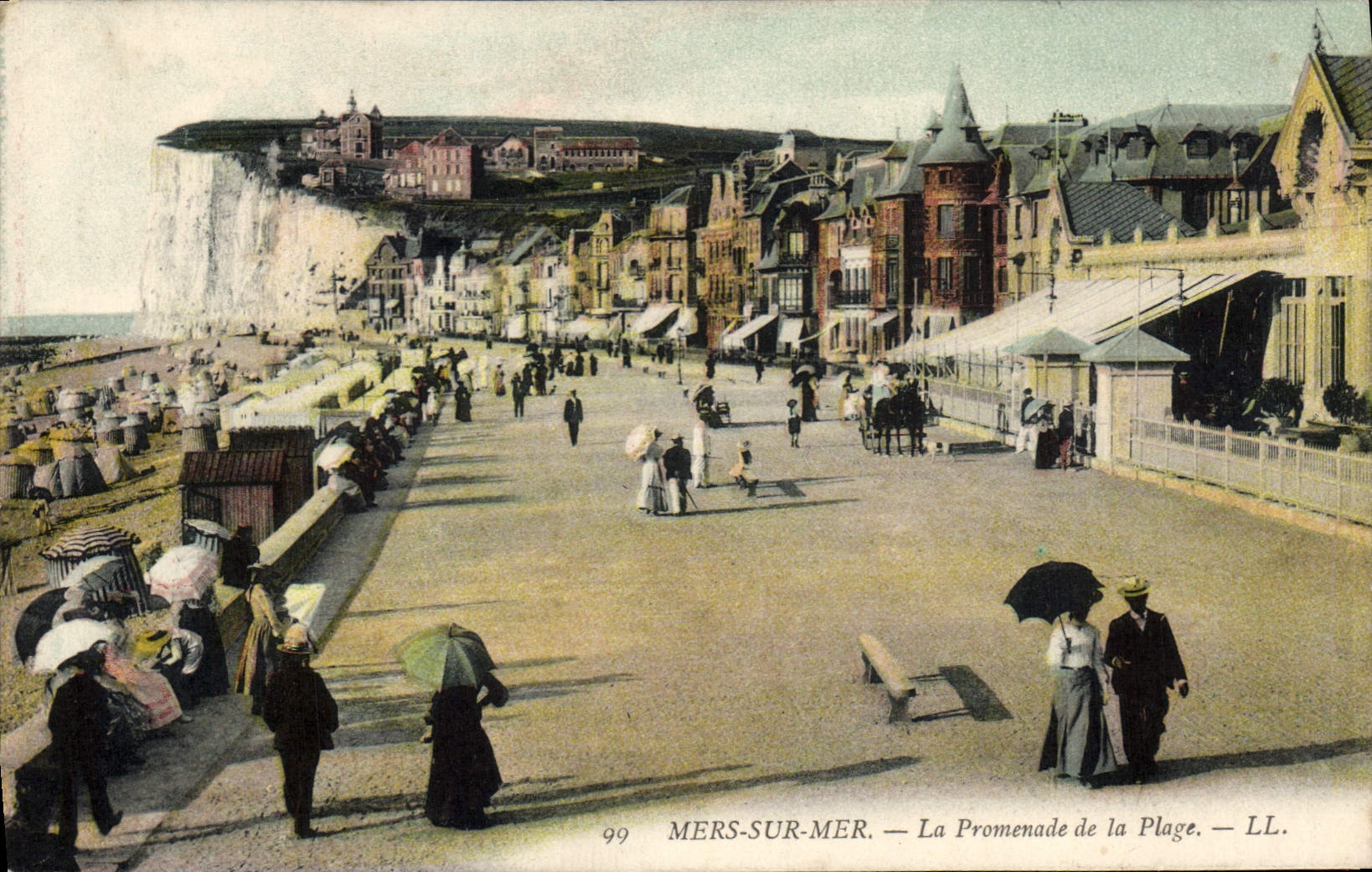 MERS-SUR-MER — La Promenade de la Plage — LL. n°99