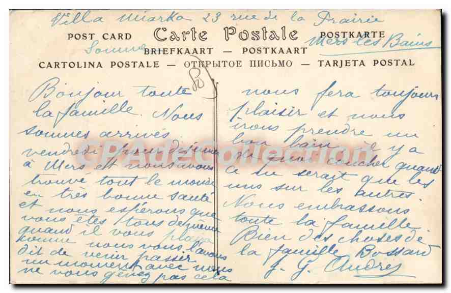 Mers-les-Bains — La Promenade de la Plage — ND Phot. n°354 — Reverso