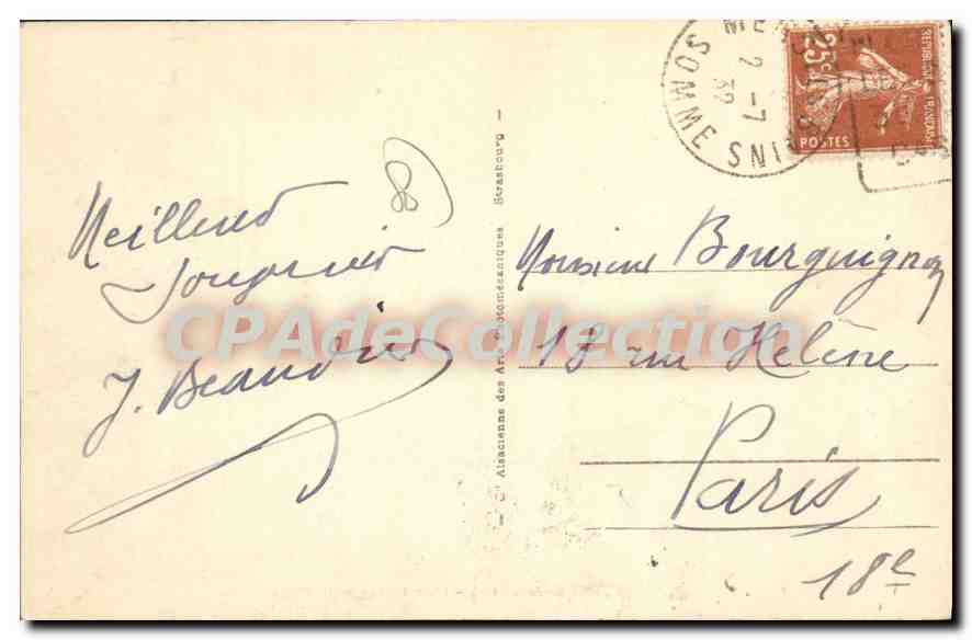 MERS-les-BAINS - L'Esplanade et la Plage — éditeur ARD, n° 55 — Verso