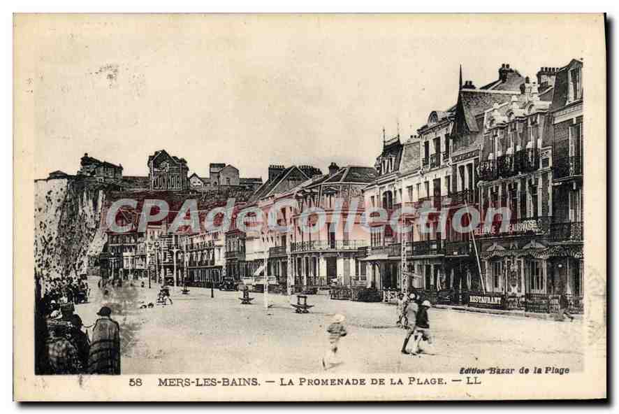 Mers-les-Bains — La Promenade de la Plage — Édition Bazar de la Plage
