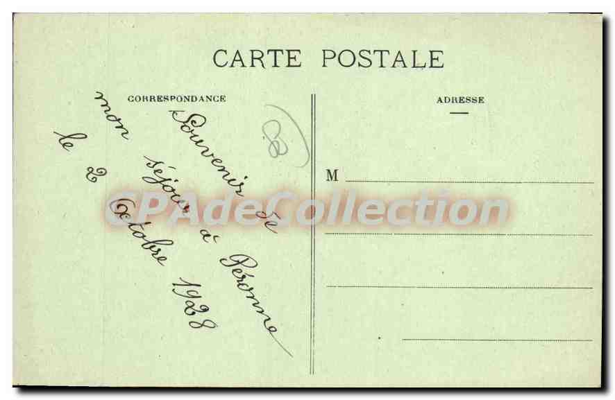 Peronne (Somme) — Monument aux 121 Morts pour la France et 36 victimes civiles — Éditeur L. Bolle, Libraire — Verso