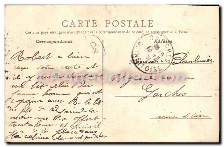 Saint-Valéry-sur-Somme (Somme) — Porto e Dighe di Trascinamento — B. F., Parigi — Verso