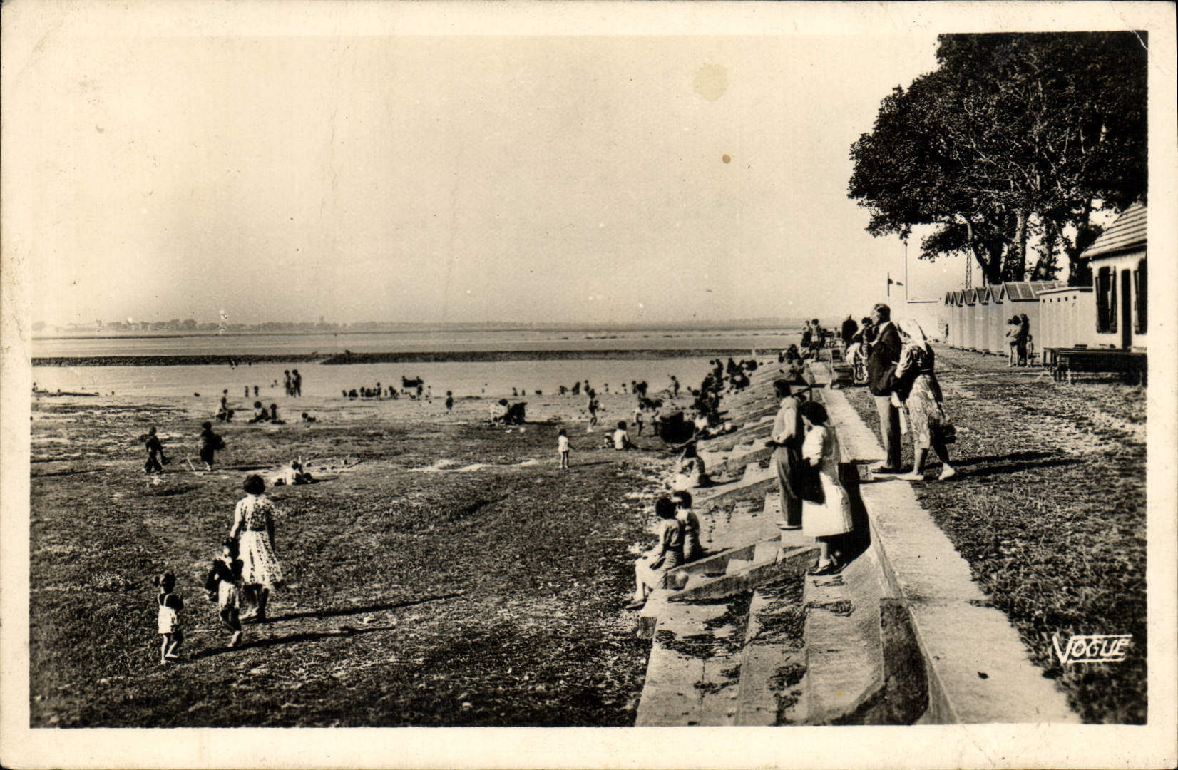 CPA St Valery Sur Somme La Plage De La Ville