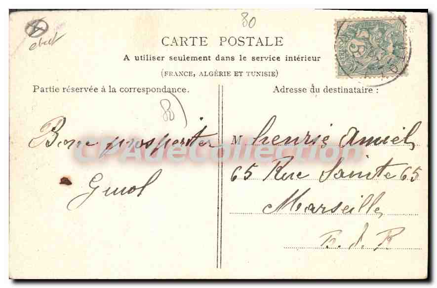 Saint-Valéry-sur-Somme — Cap-Hornu — F. Poidevin, editore fotografico — Verso