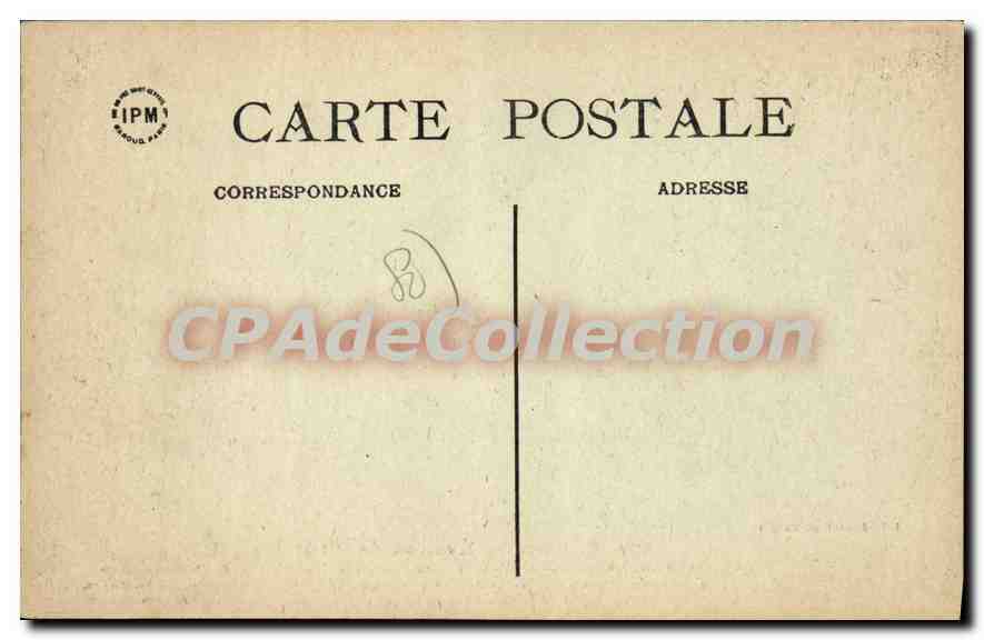CPA Ham Evasion De Napoleon III déguisé en maçon — Back