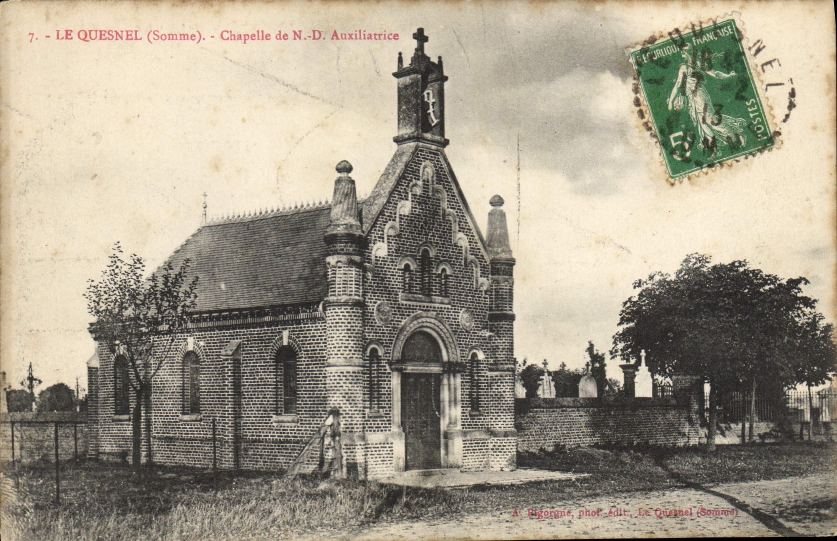 CPA Le Quesnel Chapelle Auxiliatrice