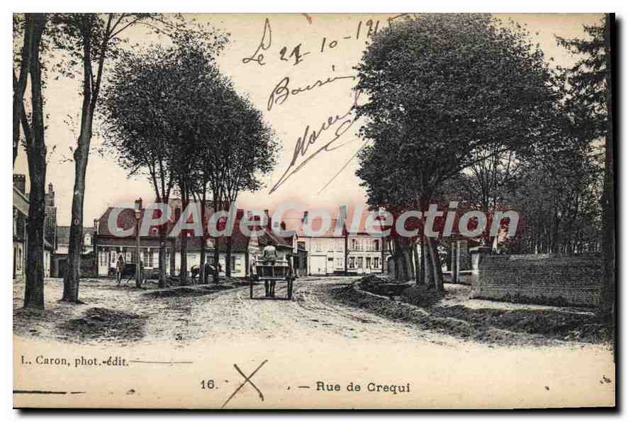 CPA Rue De Crequi