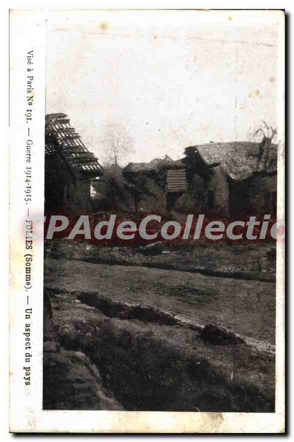 Pouilly (Somme) — Un aspect du pays — Huret, éditeur