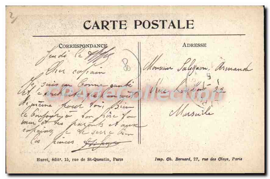 Pouilly (Somme) — Un aspect du pays — Huret, éditeur — Reverso