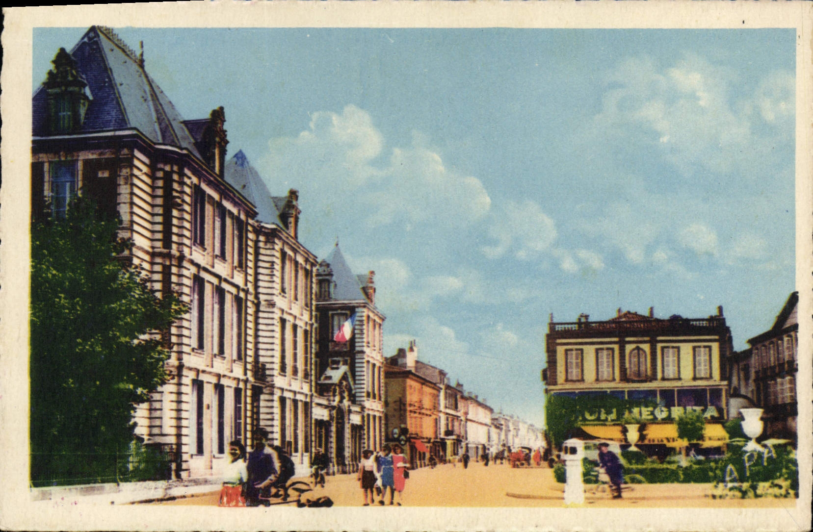 Montauban — La Préfecture — éditeur Los Cartes A P A - ALBI, n°23 - Anverso