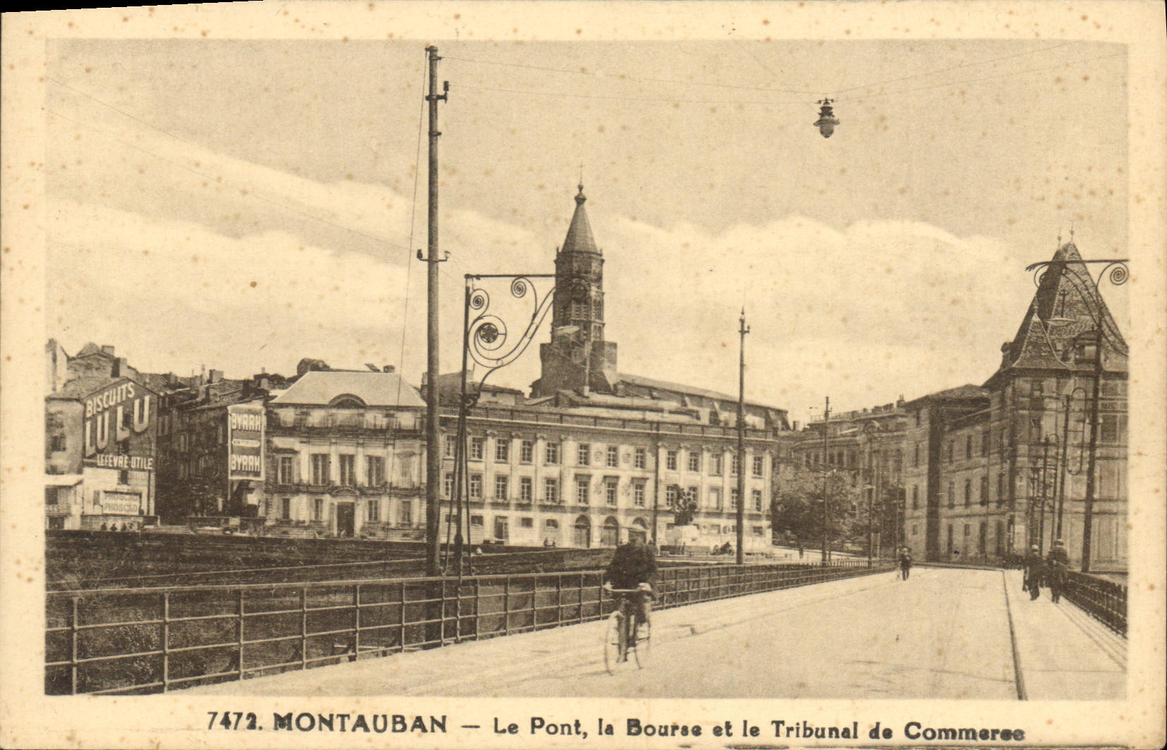 Montauban — Le Pont, la Bourse et le Tribunal de Commerce