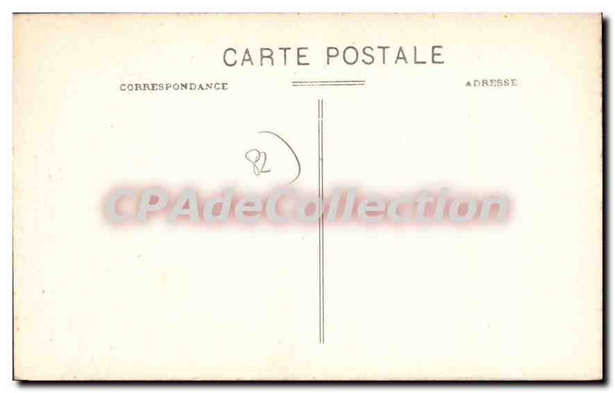Moissac (T.-et-G.) — Détail du Trumeau montrant la figure d'apôtre sculptée sur sa face latérale — Verso