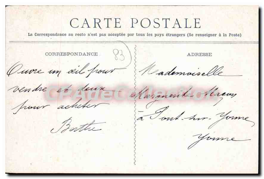 Hyères-Avenue Beau-Regard — vue d'avenue ombragée de palmiers — éditeur Bilelta, n°6 — Reverso