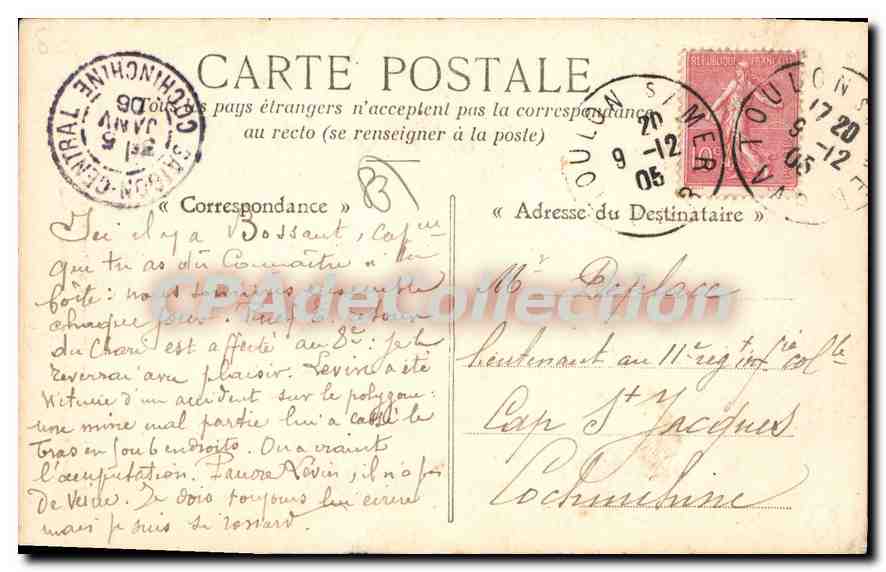 Toulon — Souvenir de l'Escadre Russe 1893 — Clavel, éditeur Toulon — Reverso