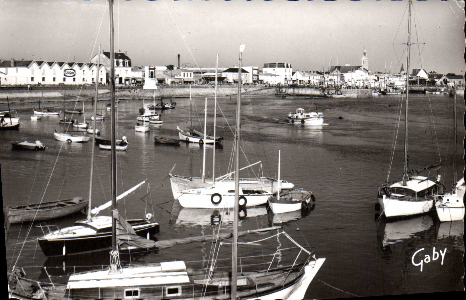 CPA Croix De Vie Le Port Des Yachts