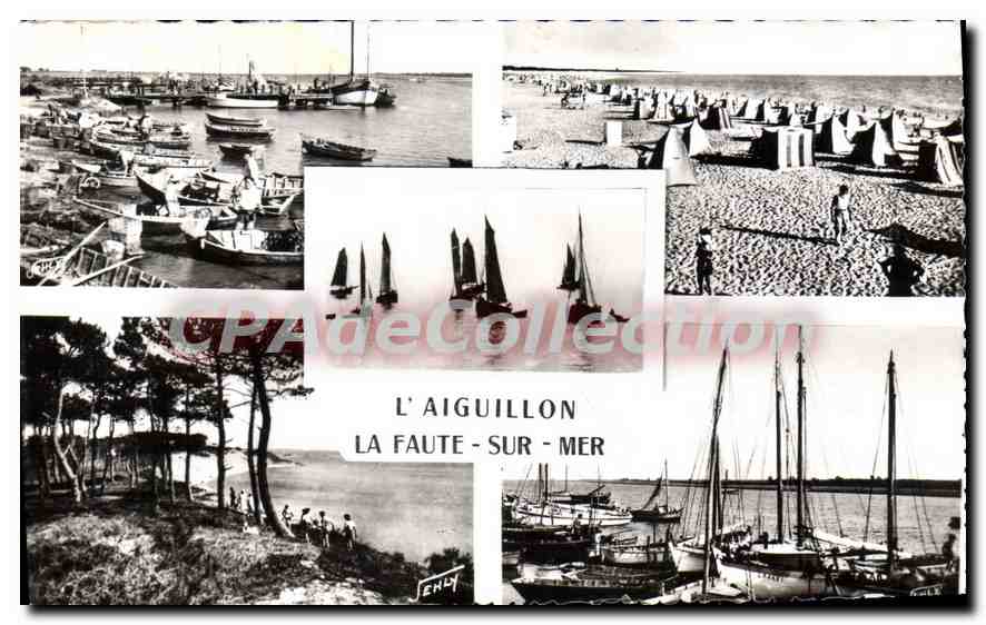 L'Aiguillon-sur-Mer — Port, plage et forêt — Éditions JENLY