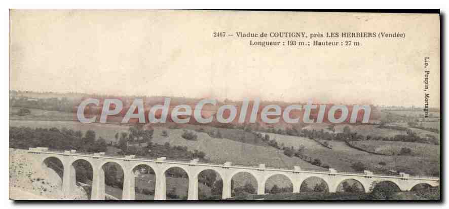 CPA près Les Herbiers Viaduc De Coutigny