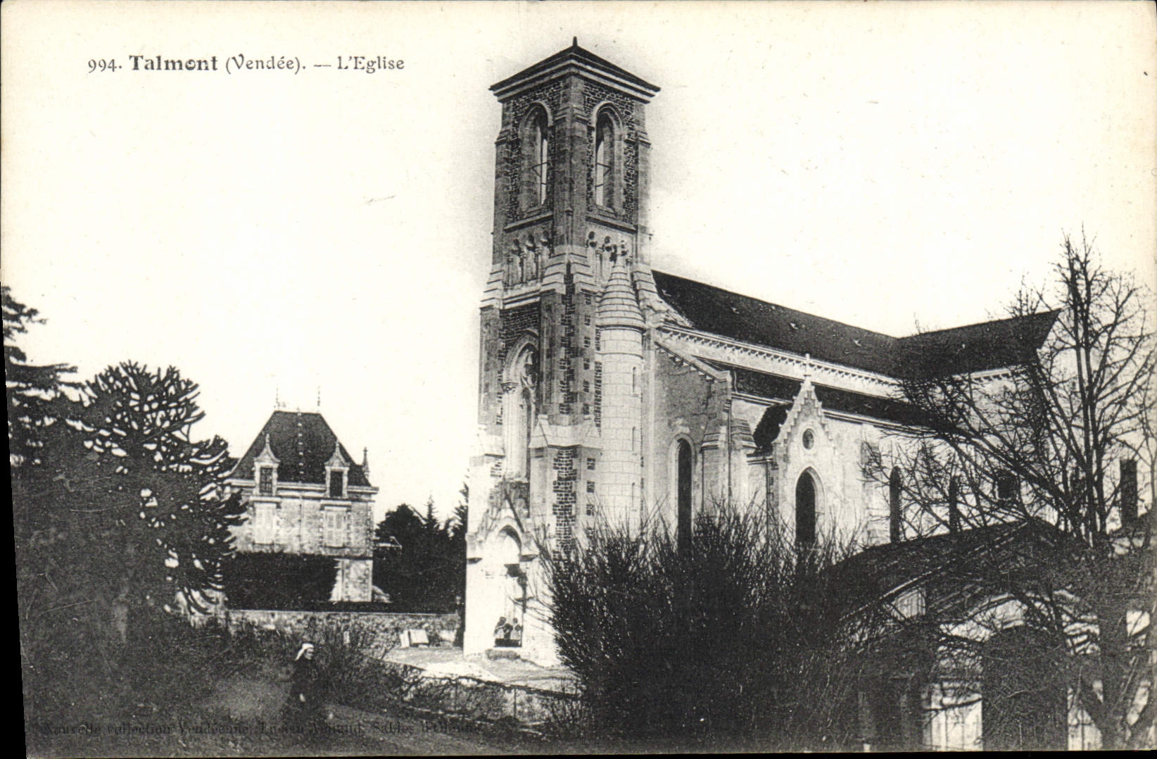 Talmont (Vendée) — L'Église — édition Vaudreuil - Anverso