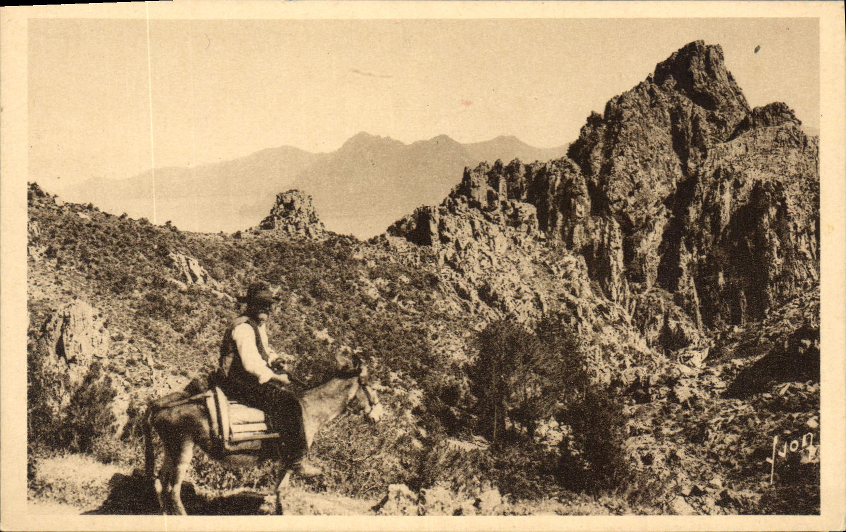 CPA Piana Dans Les Calanche
