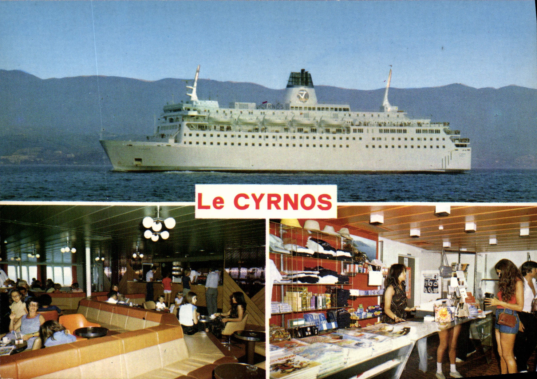 Le CYRNOS — Croisière en mer — Édition Iris Mexichrome