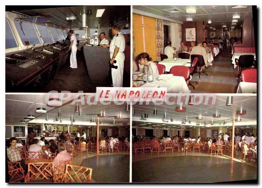 Le Napoléon — Intérieurs du navire — Atelier de Photographie Ajaccio