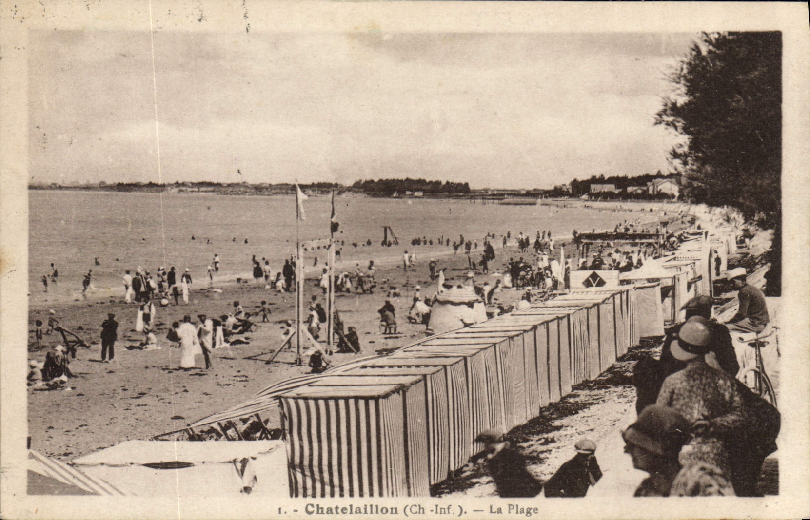 ChatelailIon (Ch-Inf.) — La Plage — Phototypie Joly-Pontagne
