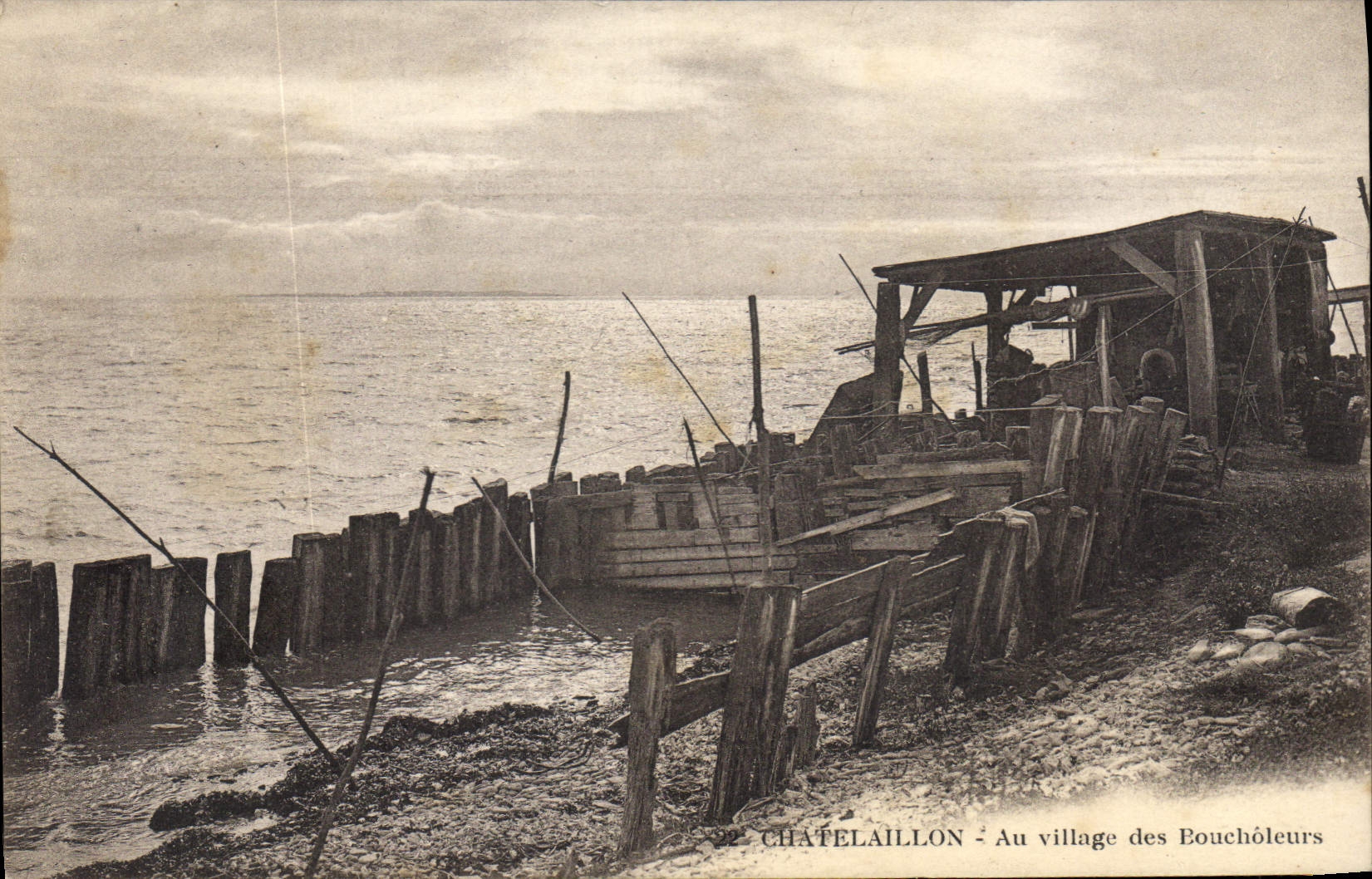 Châtelaillyon - Au village des Bouchôleurs — éditeur non identifié, n° de série non visible