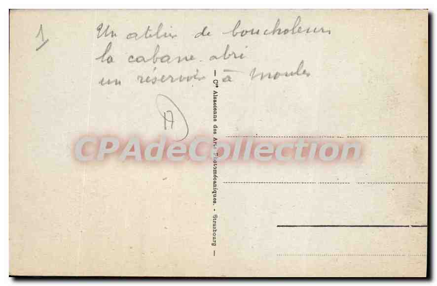 Châtelaillyon - Au village des Bouchôleurs — éditeur non identifié, n° de série non visible — Verso