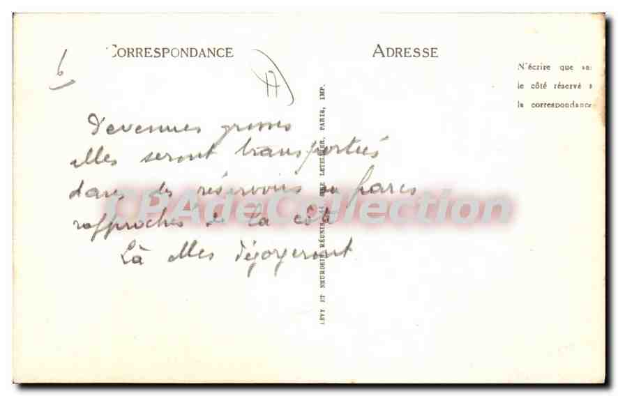 CPA Chatelaillon Les Reservoirs A Moules — Back