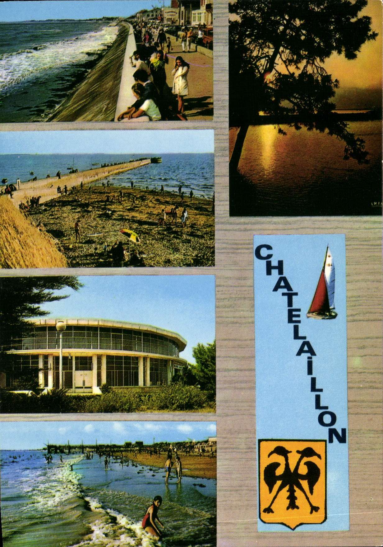 Châtelaillyon — Plage, Casino, Remblai — Éditions Réunies Fanzol