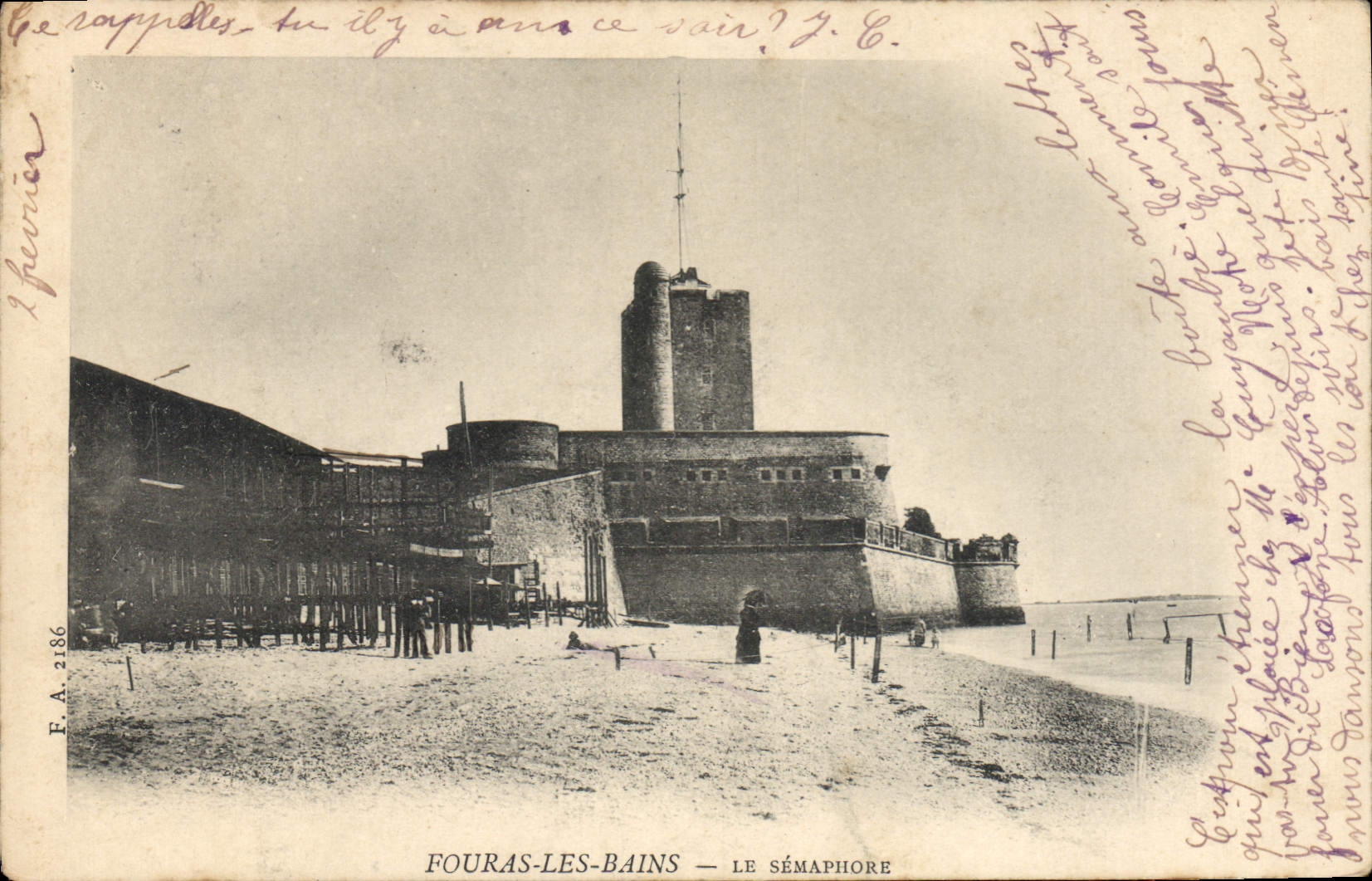 Fouras-les-Bains — Le Sémaphore — F.A. 2186