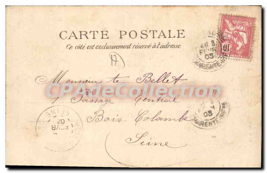 Fouras-les-Bains — Le Sémaphore — F.A. 2186 — Verso