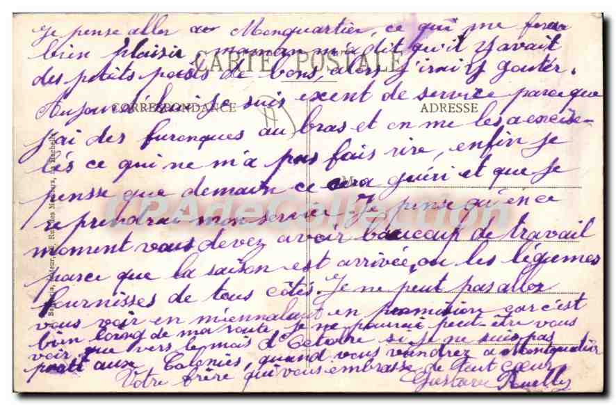 Fouras - Plage — vue de baigneurs et promeneurs — éditeur anonyme, n° 4189 — Back