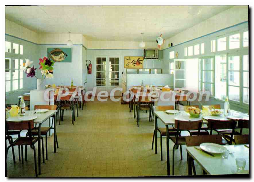 CPSM Meschers Centre Departemental De La Haute Vienne cantine