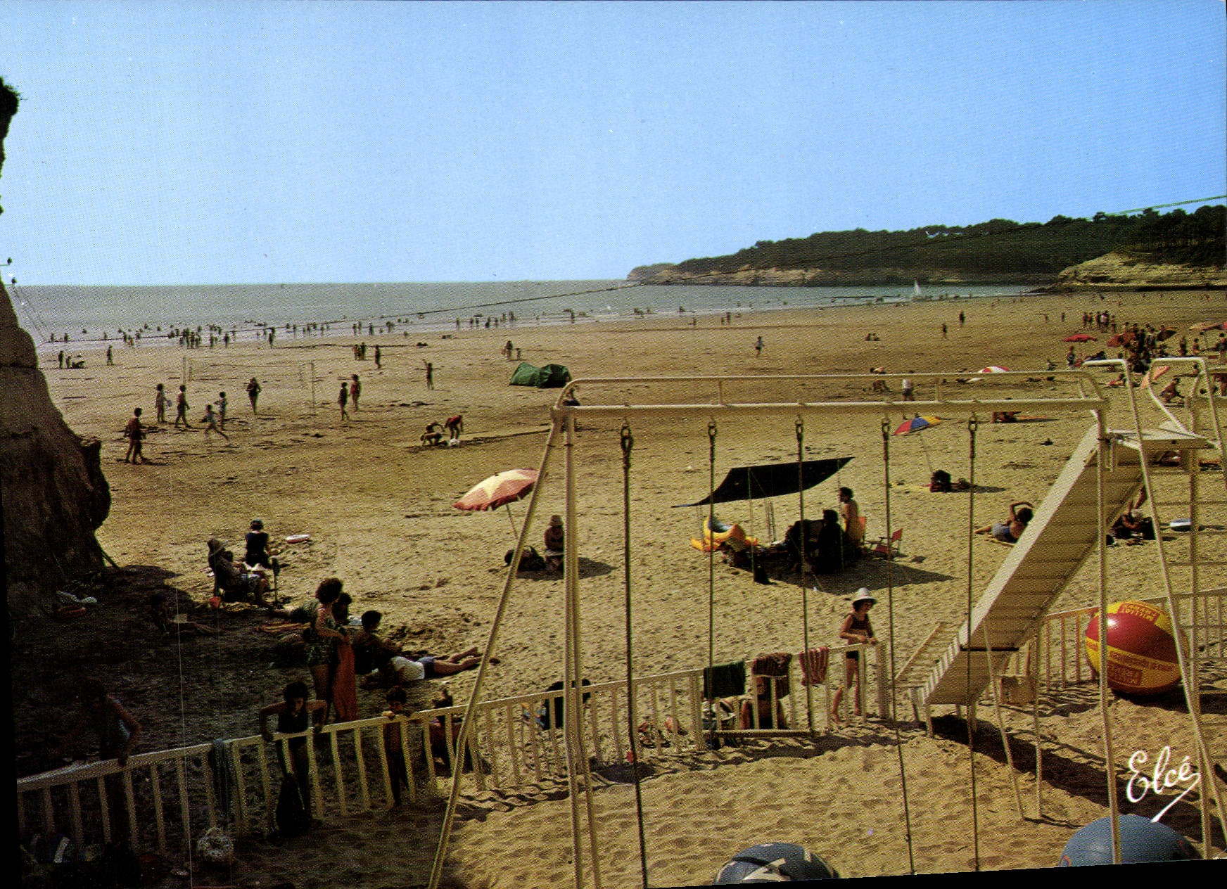 CPSM Meschers La Plage Des Vergnes Vue Sur I'Arneche