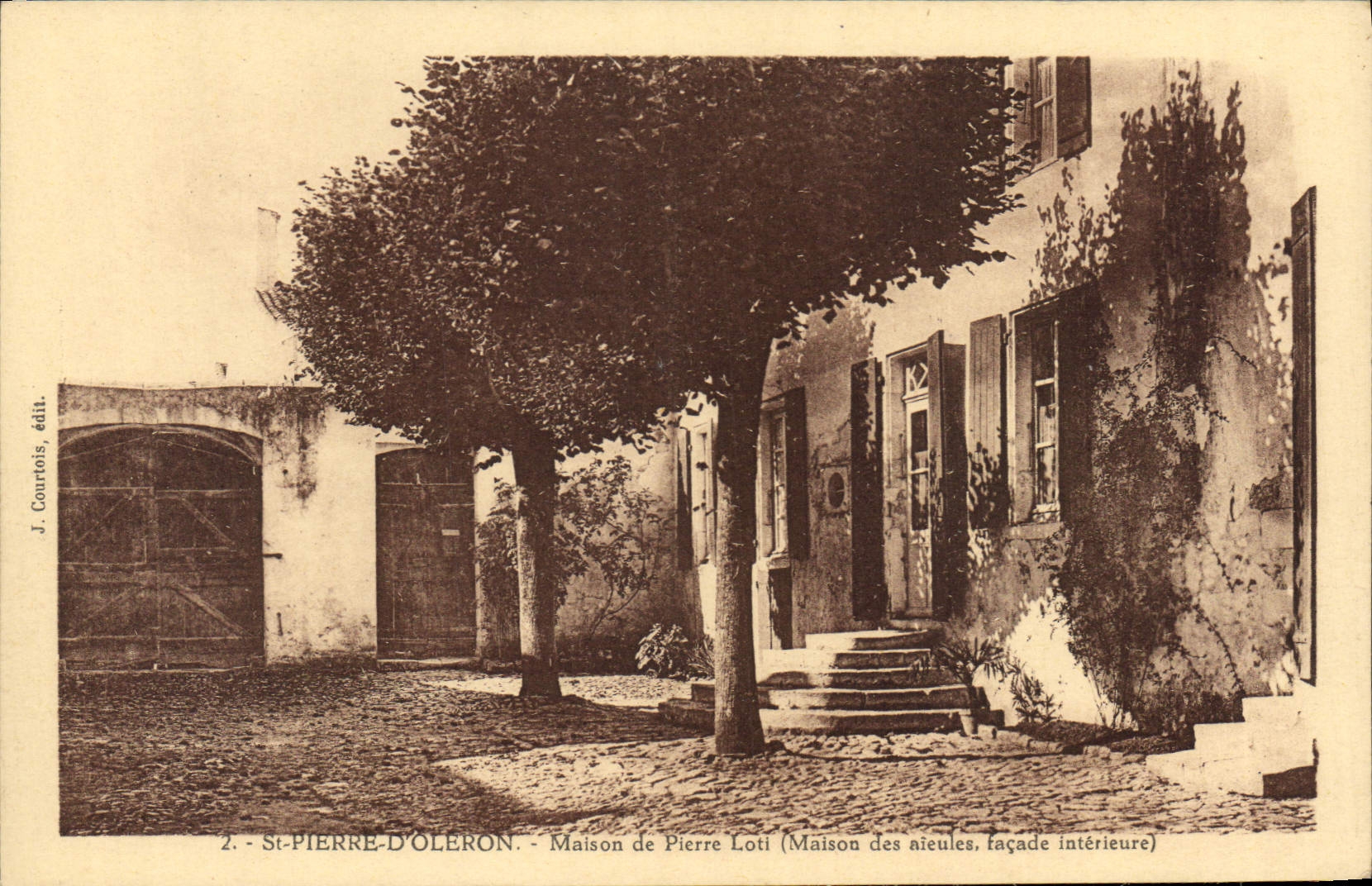 CPA St Piere D'Oleron Maison De Pierre Loti Judith Renaudin