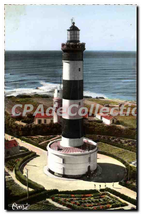 CPA St Denis D'Oleron Le Phare De Chassiron Vue Aerienne